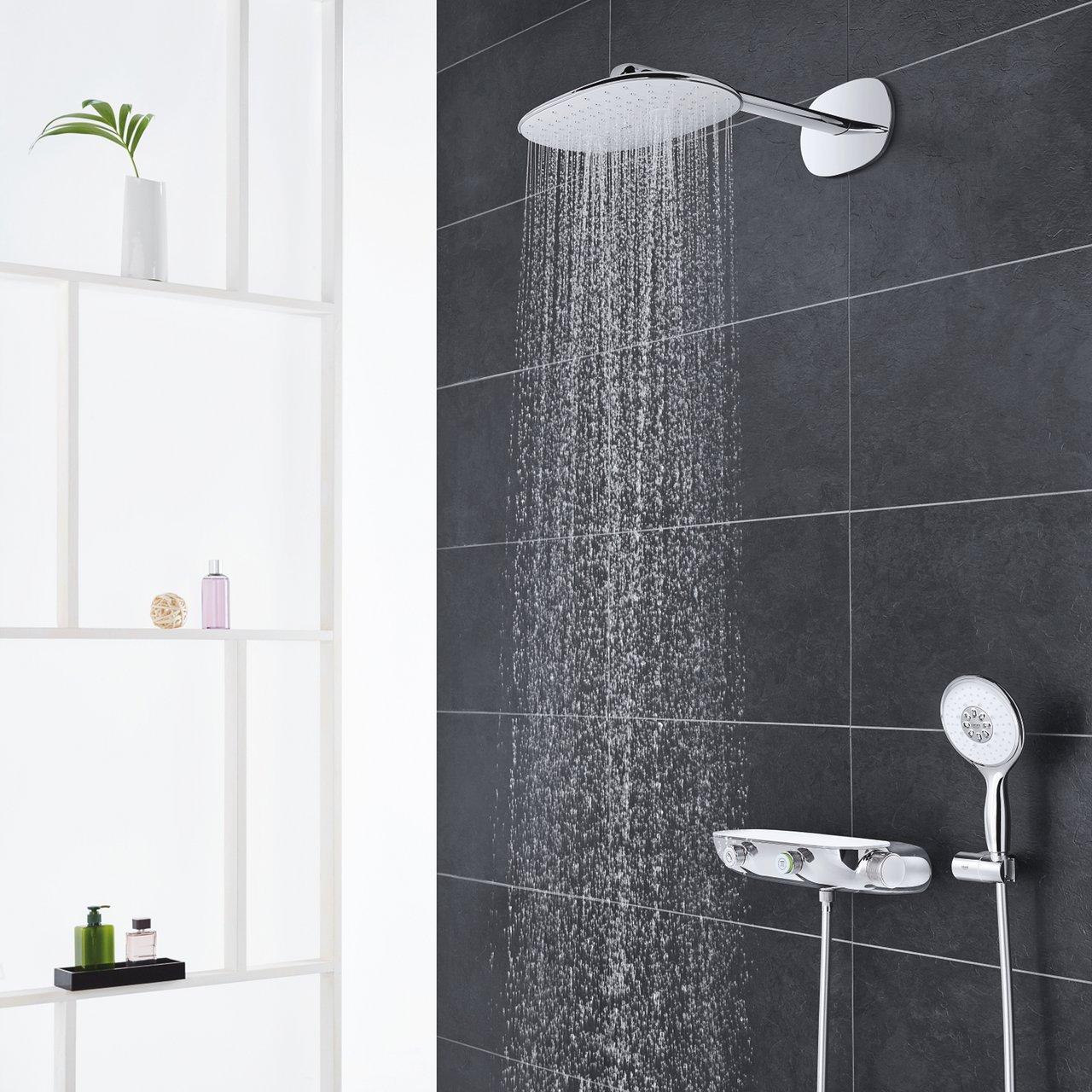 GROHE RSH SMARTCONTROL MONO 360 DUSJSETT MÅNEHVIT