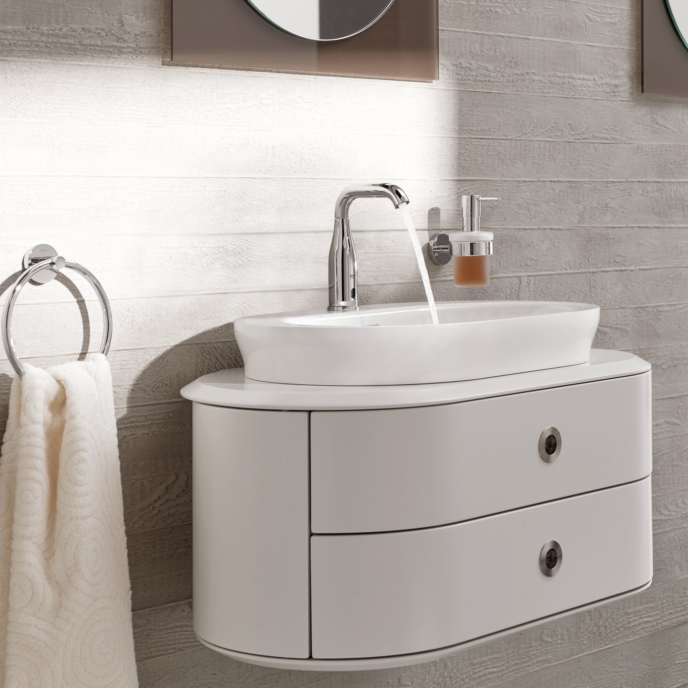 GROHE ESSENCE E 6V BERØRINGSFRITT SERVANTBATTERI U/TEMPERATURREGULERING KROM GROHE ESSENCE E 6V BERØRINGSFRITT SERVANTBATTERI U/TEMPERATURREGULERING KROM