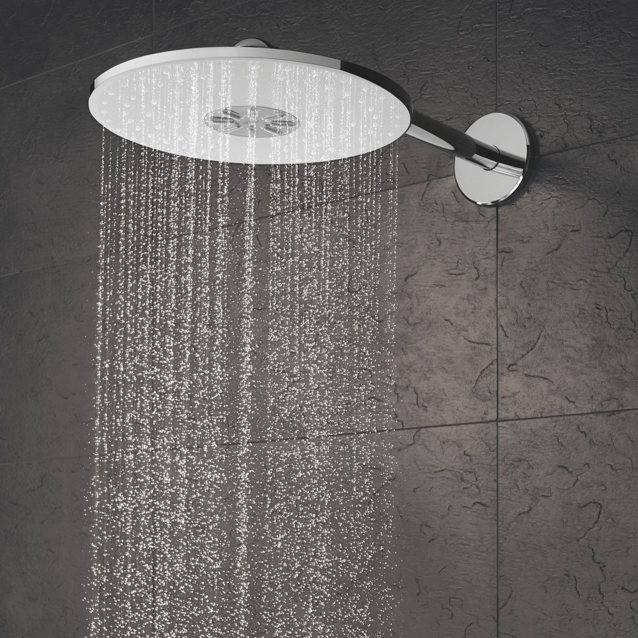 GROHE RSH SMARTACTIVE 310 HODEDUSJ M/DUSJARM 400-430MM 2-SPRAY MÅNEHVIT GROHE RSH SMARTACTIVE 310 HODEDUSJ M/DUSJARM 400-430MM 2-SPRAY MÅNEHVIT