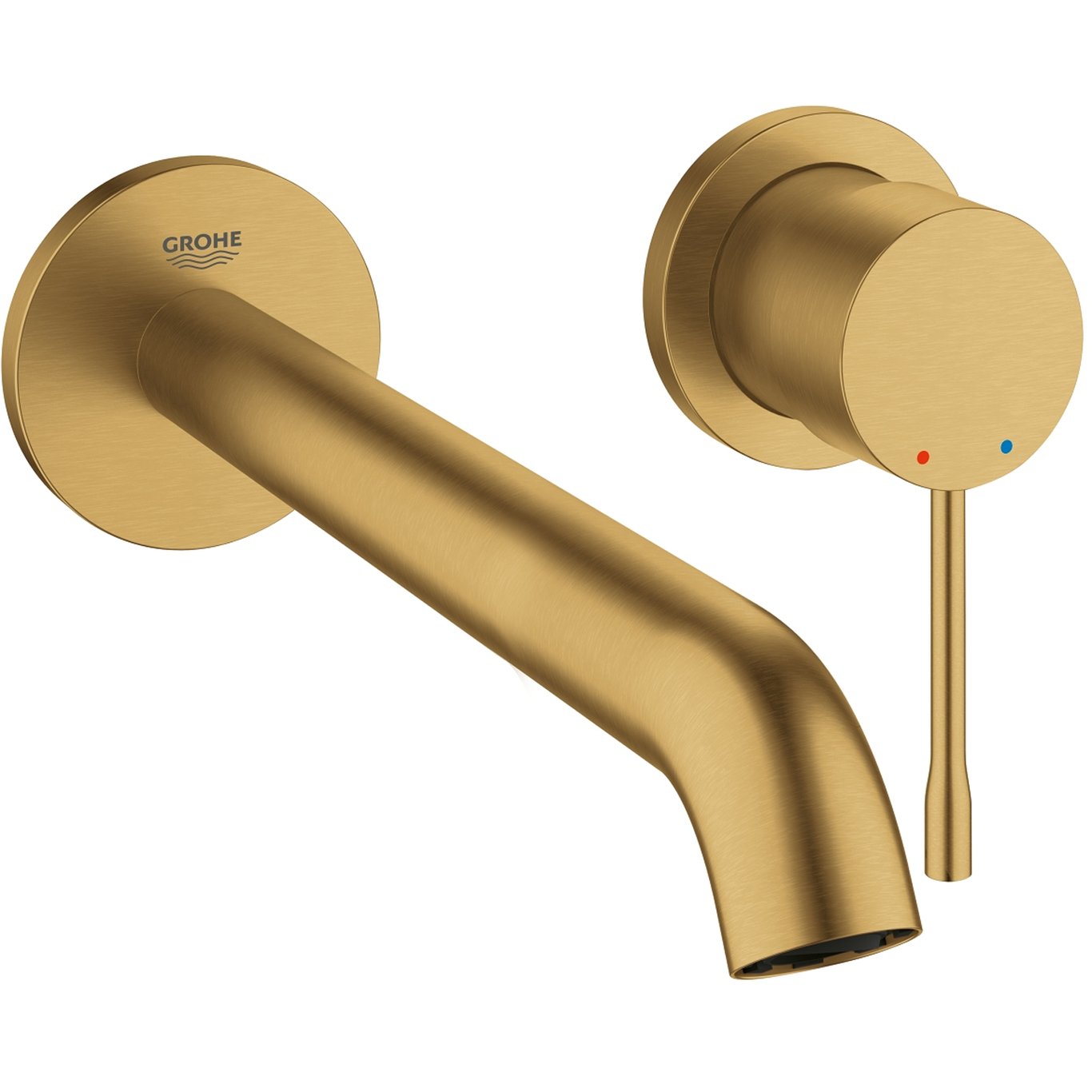 GROHE ESSENCE 2-HULLS SERVANTBATTERI BØRSTET COOL SUNRISE GROHE ESSENCE 2-HULLS SERVANTBATTERI BØRSTET COOL SUNRISE