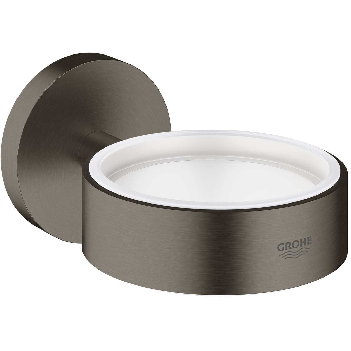 GROHE ESSENTIALS HOLDER BØRSTET HARD GRAPHITE GROHE ESSENTIALS HOLDER BØRSTET HARD GRAPHITE