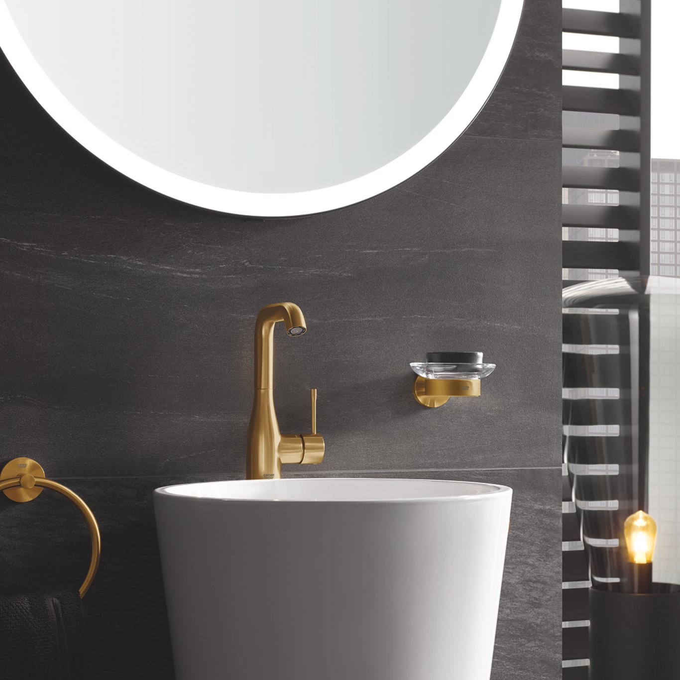 GROHE ESSENTIALS HÅNDKLERING BØRSTET COOL SUNRISE