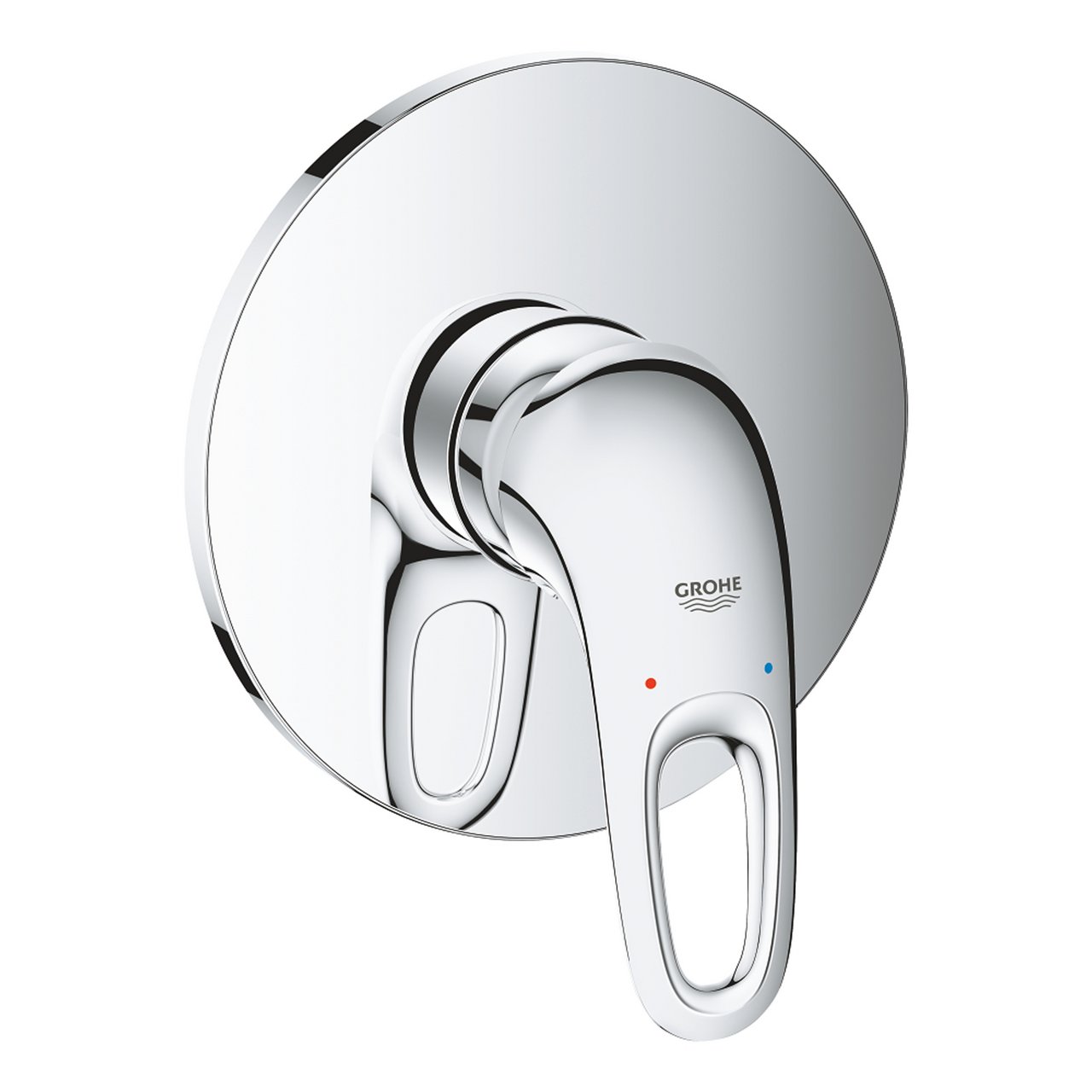 GROHE EUROSTYLE DUSJBATTERI FOR INNBYGGING KROM