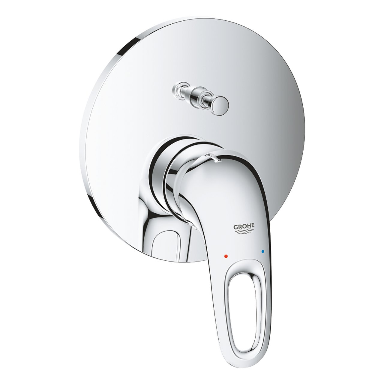GROHE EUROSTYLE BADEKARBATTERI FOR INNBYGGING KROM