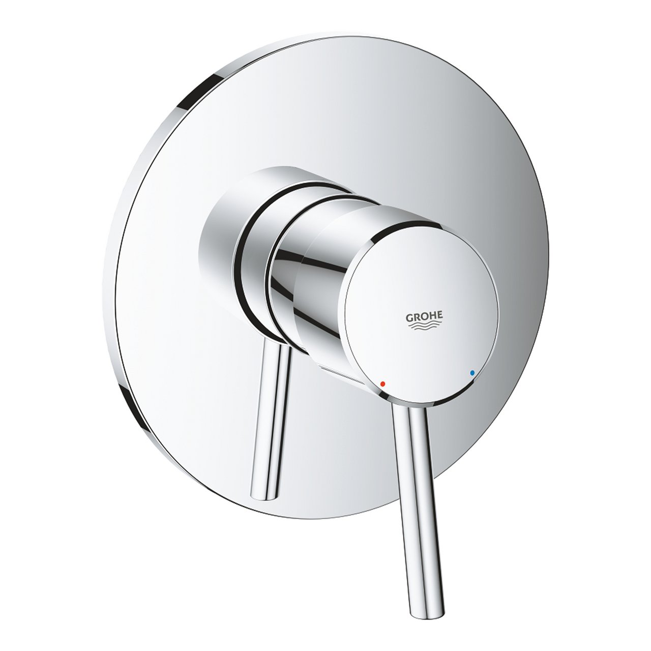 GROHE CONCETTO DUSJBATTERI FOR INNBYGGING KROM