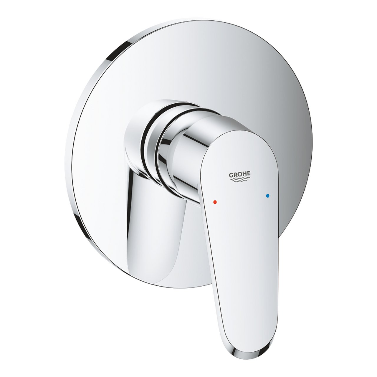 GROHE EURODISC COSMOPOLITAN DUSJBATTERI FOR INNBYGGING KROM GROHE EURODISC COSMOPOLITAN DUSJBATTERI FOR INNBYGGING KROM