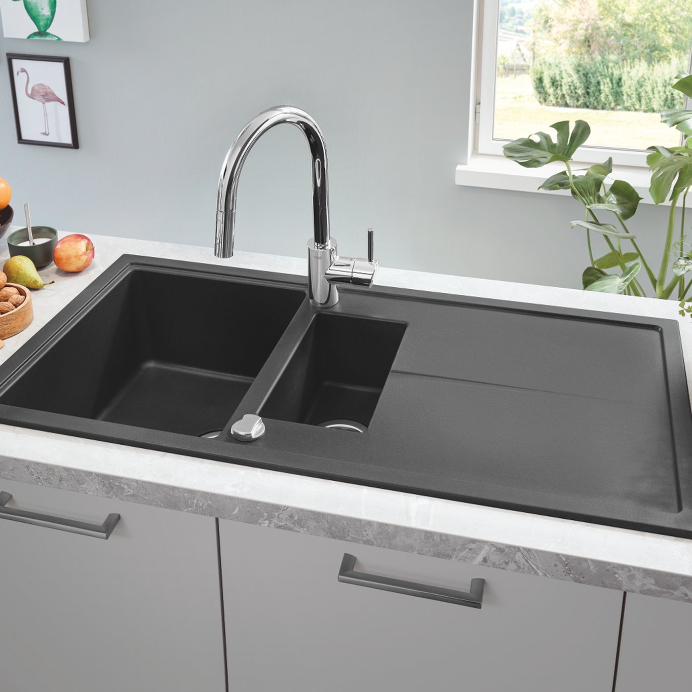 GROHE CONCETTO KJØKKENARMATUR KROM M/UTTREKKBAR TUT & SPRAY GROHE CONCETTO KJØKKENARMATUR KROM M/UTTREKKBAR TUT & SPRAY