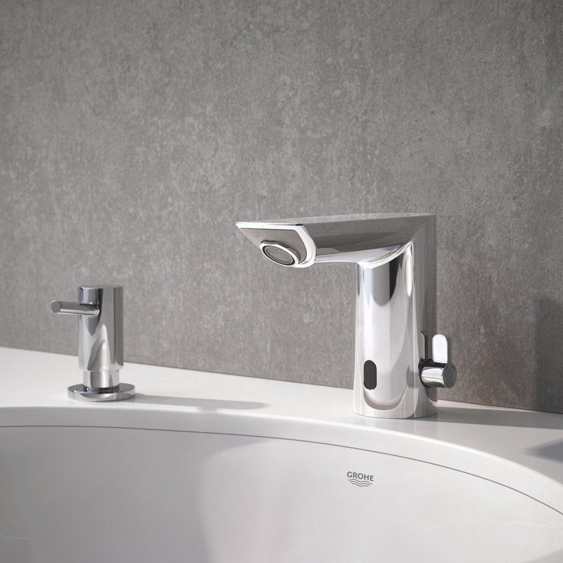 GROHE BAUCOSMO E SERVANTARMATUR KROM 6V SENSOR GROHE BAUCOSMO E SERVANTARMATUR KROM 6V SENSOR