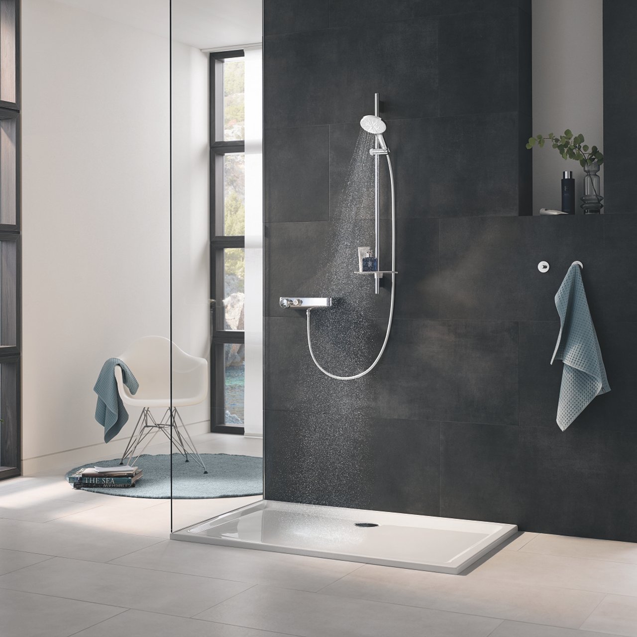 GROHE RSH SMARTACTIVE 130 DUSJSTANG-GARN. 900 12L MÅNEHVIT GROHE RSH SMARTACTIVE 130 DUSJSTANG-GARN. 900 12L MÅNEHVIT