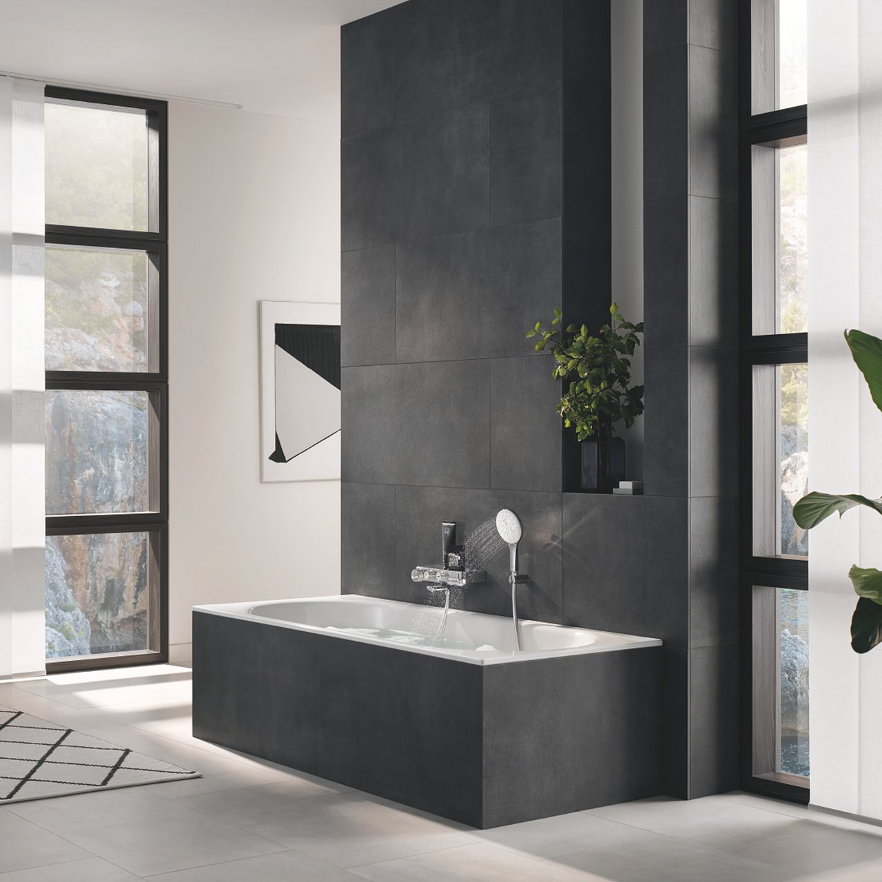 GROHE RSH SMARTACTIVE 130 HÅNDDUSJSETT 3-SPRAY 8,5L MÅNEHVIT GROHE RSH SMARTACTIVE 130 HÅNDDUSJSETT 3-SPRAY 8,5L MÅNEHVIT