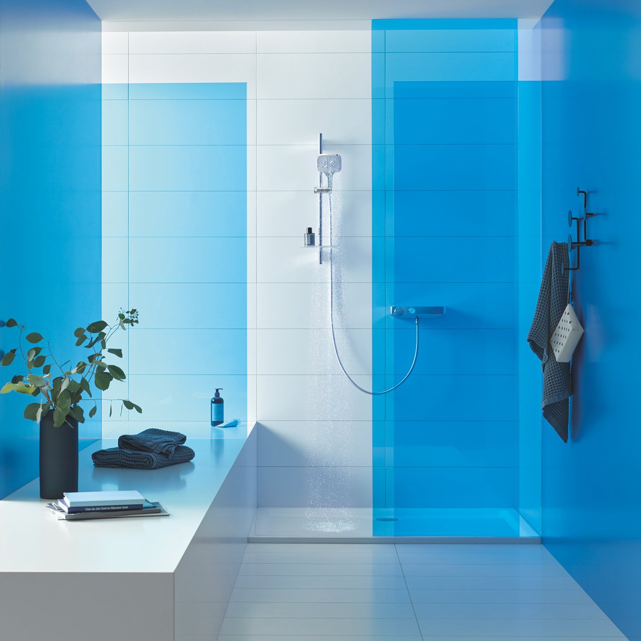 GROHE RSH SMARTACTIVE CUBE 130 DUSJSETT 3-SPRAY 600 12L KROM GROHE RSH SMARTACTIVE CUBE 130 DUSJSETT 3-SPRAY 600 12L KROM