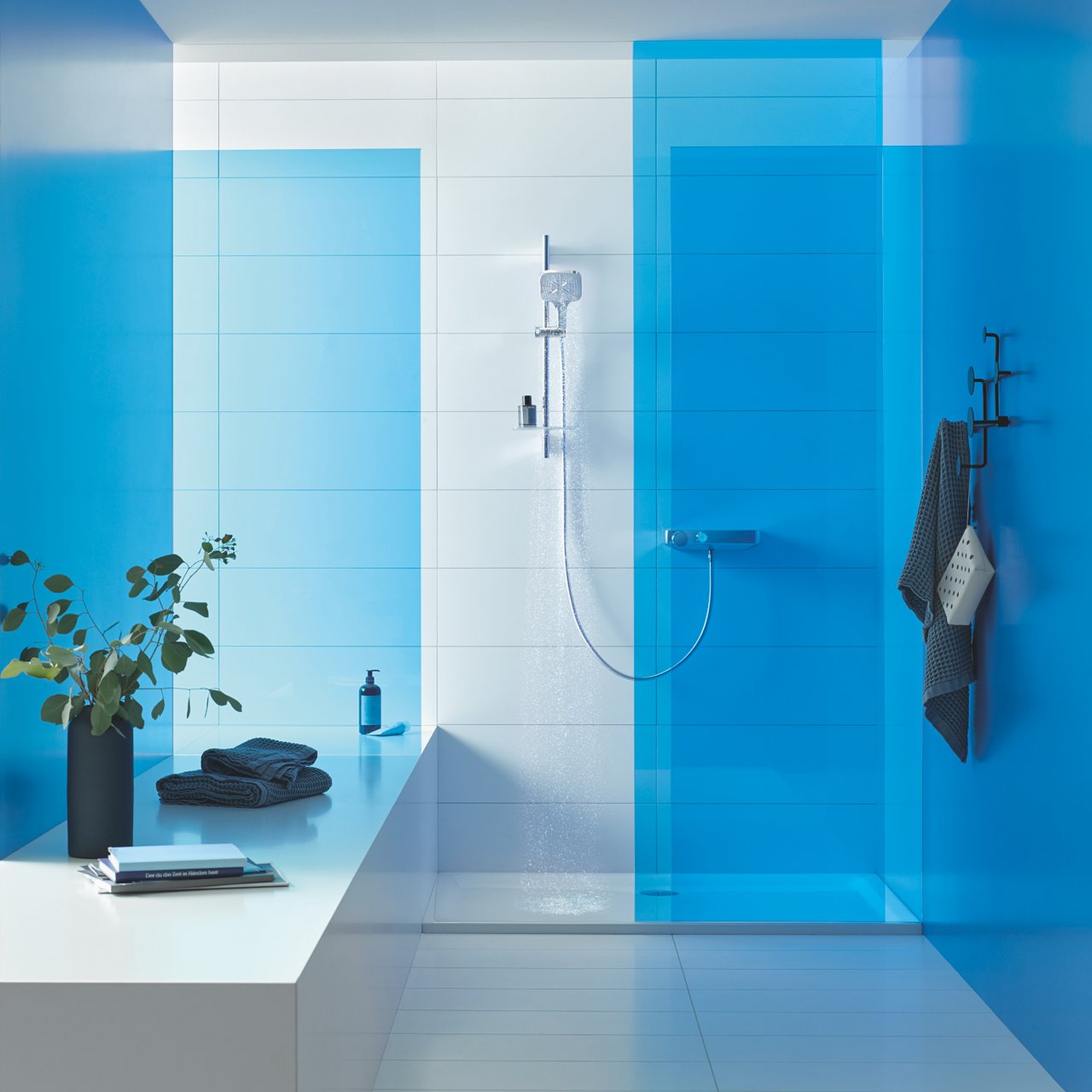 GROHE RSH SMARTACTIVE CUBE 130 DUSJSETT 3-SPRAY 600 8,5L KROM GROHE RSH SMARTACTIVE CUBE 130 DUSJSETT 3-SPRAY 600 8,5L KROM