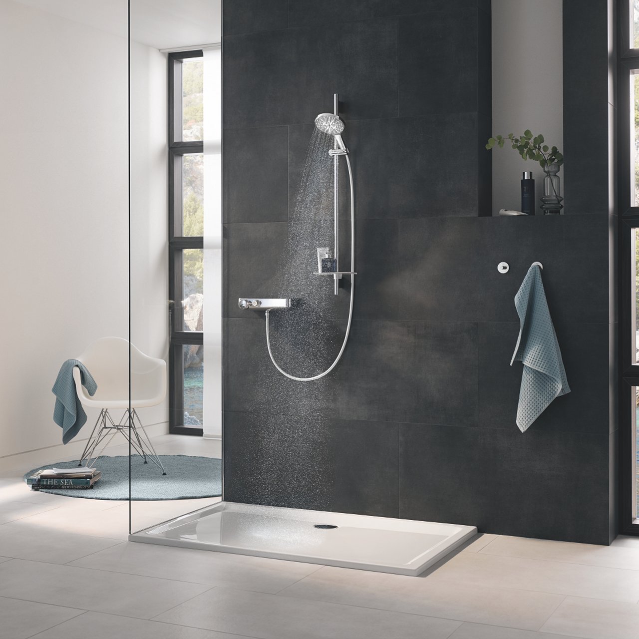 GROHE RSH SMARTACTIVE 150 DUSJSETT 3-SPRAY 900 8,5L KROM GROHE RSH SMARTACTIVE 150 DUSJSETT 3-SPRAY 900 8,5L KROM