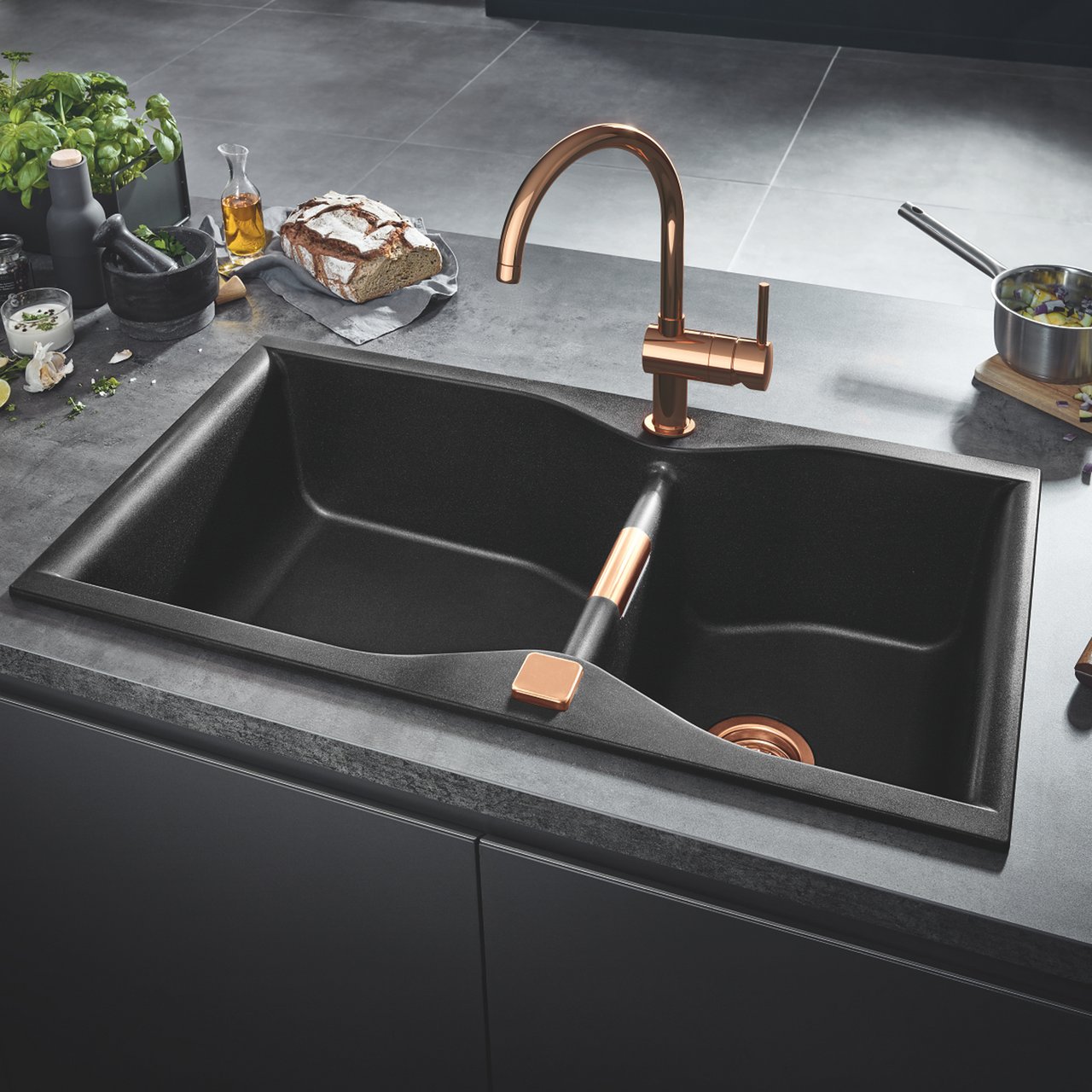 GROHE COSMOPOLITAN SÅPEDISPENSER WARM SUNSET