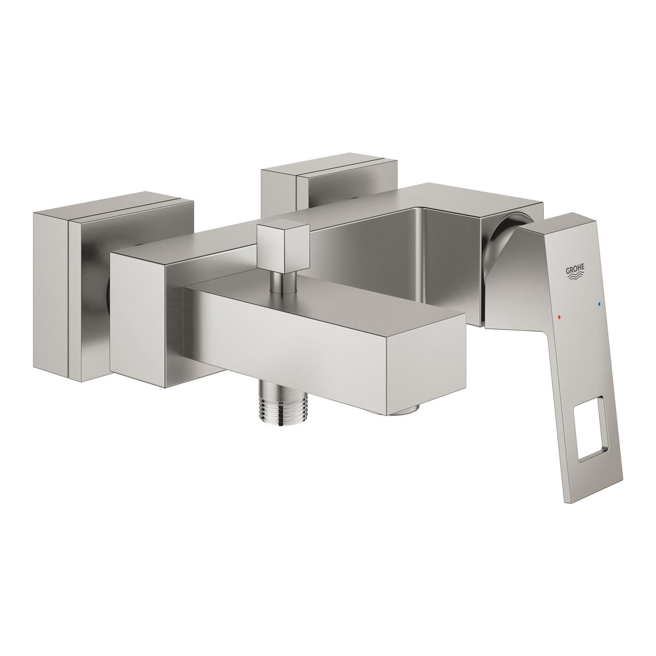 GROHE EUROCUBE BADEKARBATTERI SUPERSTEEL GROHE EUROCUBE BADEKARBATTERI SUPERSTEEL