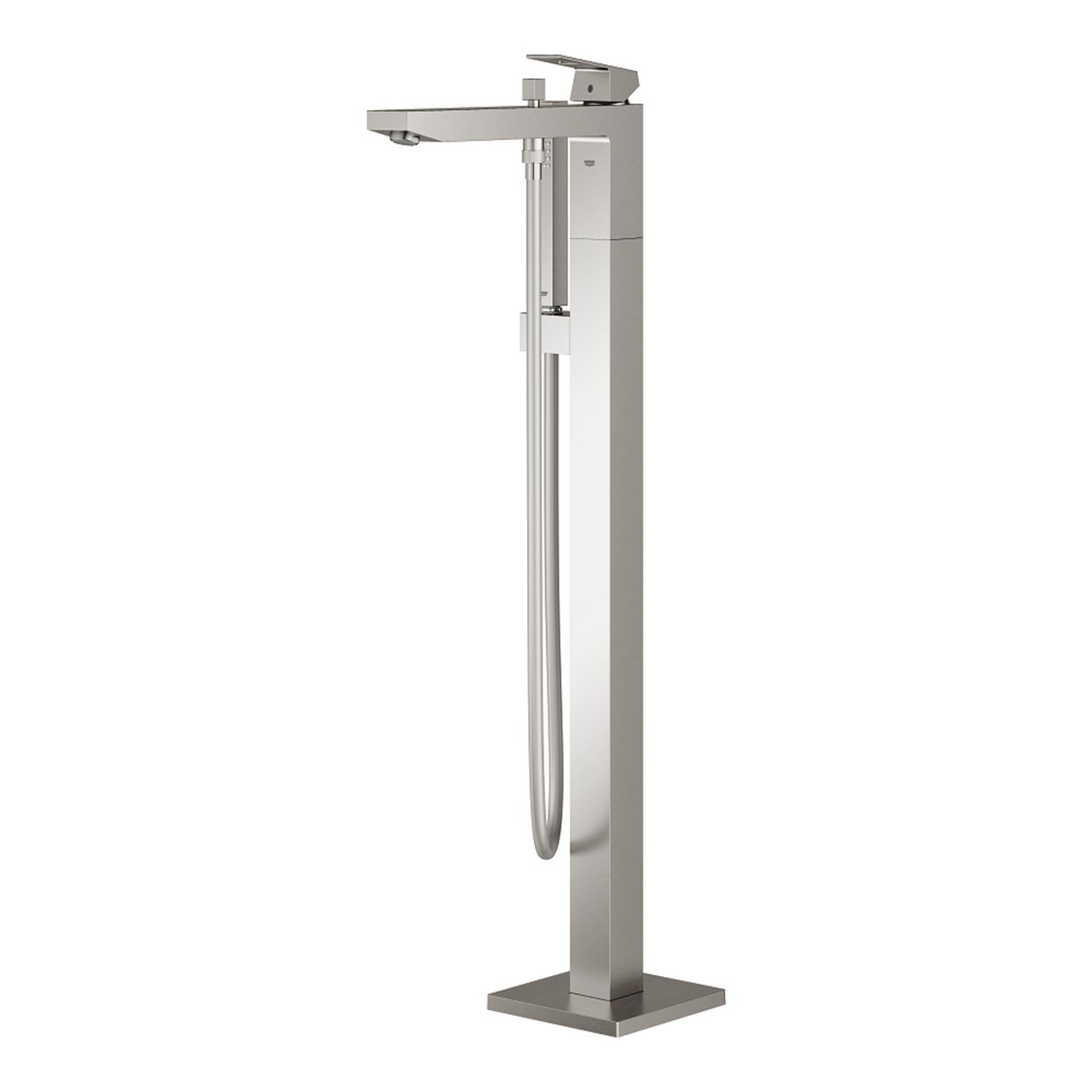 GROHE EUROCUBE FRITTSTÅENDE BADEKARARMATUR SUPERSTEEL GROHE EUROCUBE FRITTSTÅENDE BADEKARARMATUR SUPERSTEEL