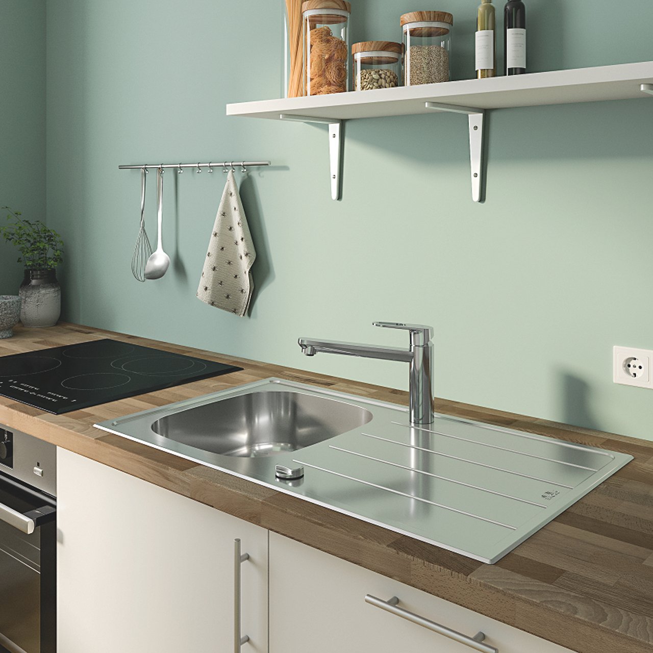 GROHE START FLOW KJØKKENARMATUR KROM