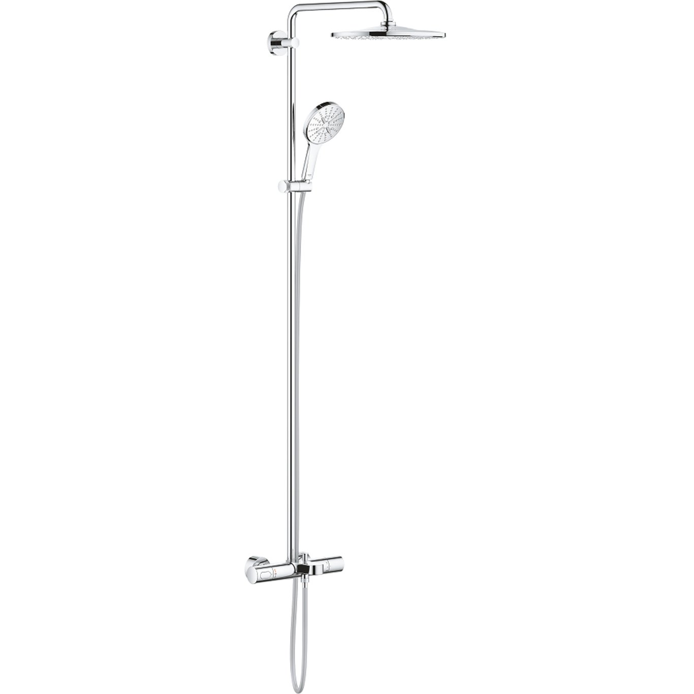 GROHE RAINSHOWER SMARTACTIVE 310 DUSJSYSTEM M/TERMOSTAT FOR BADEKAR KROM GROHE RAINSHOWER SMARTACTIVE 310 DUSJSYSTEM M/TERMOSTAT FOR BADEKAR KROM