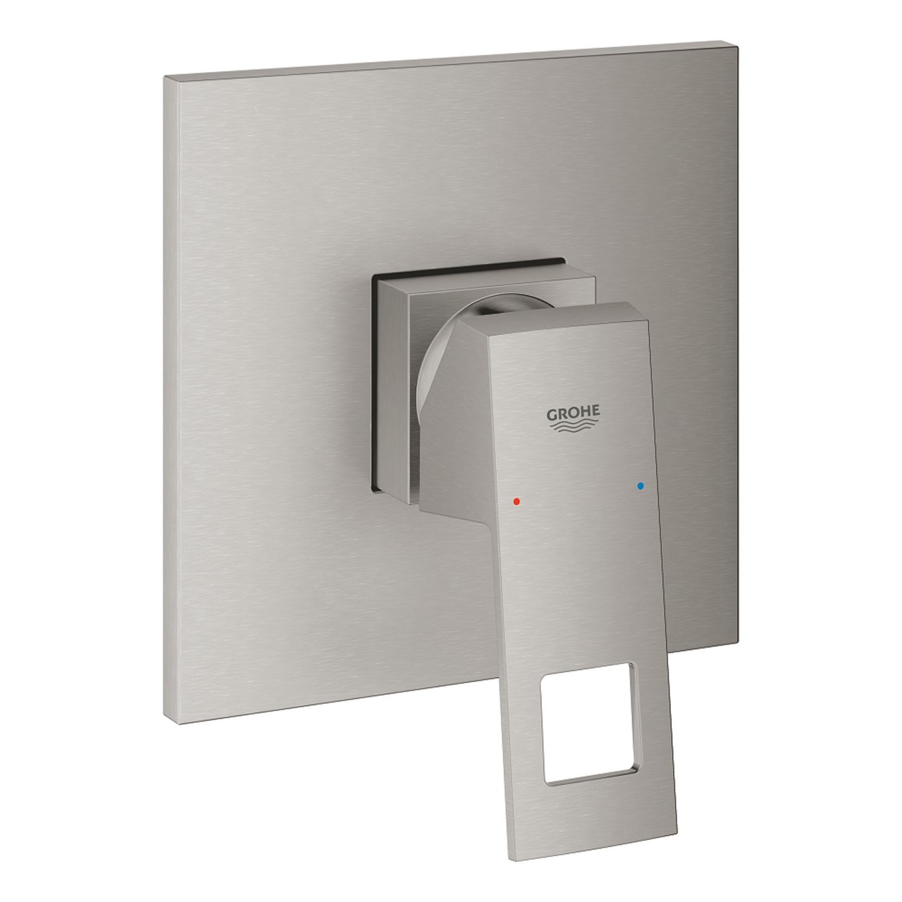 GROHE EUROCUBE DUSJBATTERI FOR INNBYGGING SUPERSTEEL