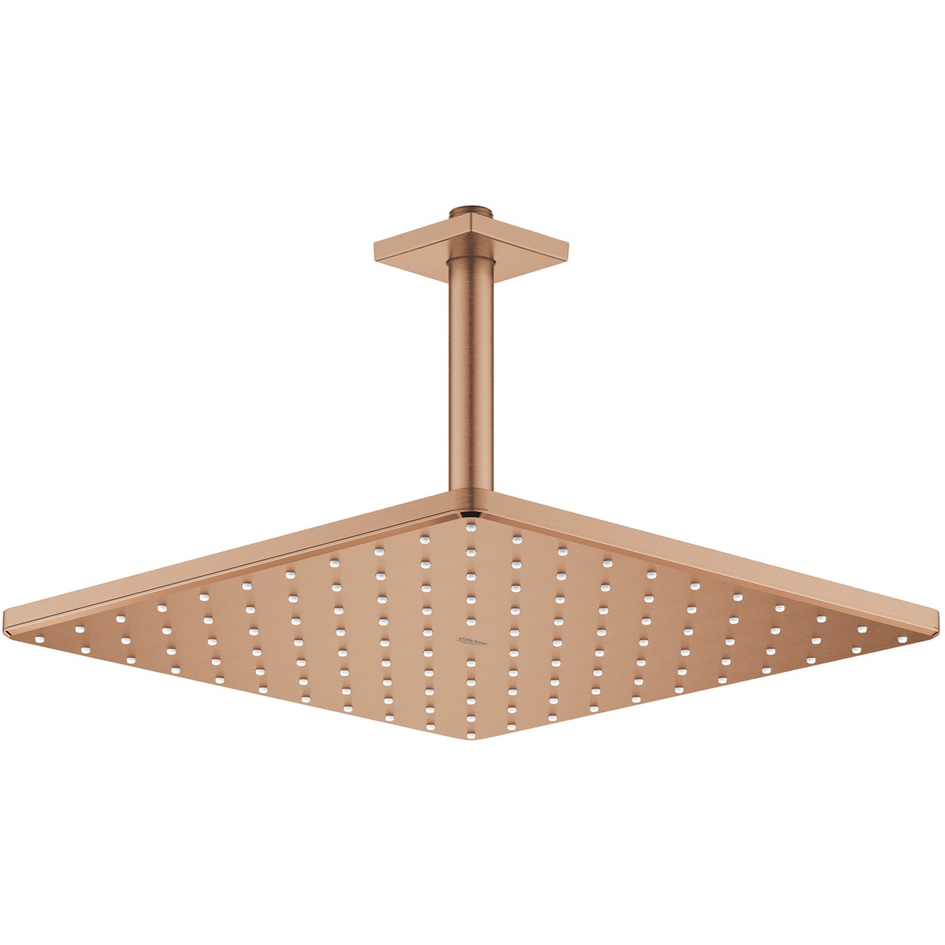 GROHE RAINSHOWER MONO 310 CUBE TAKDUSJ 142 MM BØRSTET WARM SUNSET GROHE RAINSHOWER MONO 310 CUBE TAKDUSJ 142 MM BØRSTET WARM SUNSET