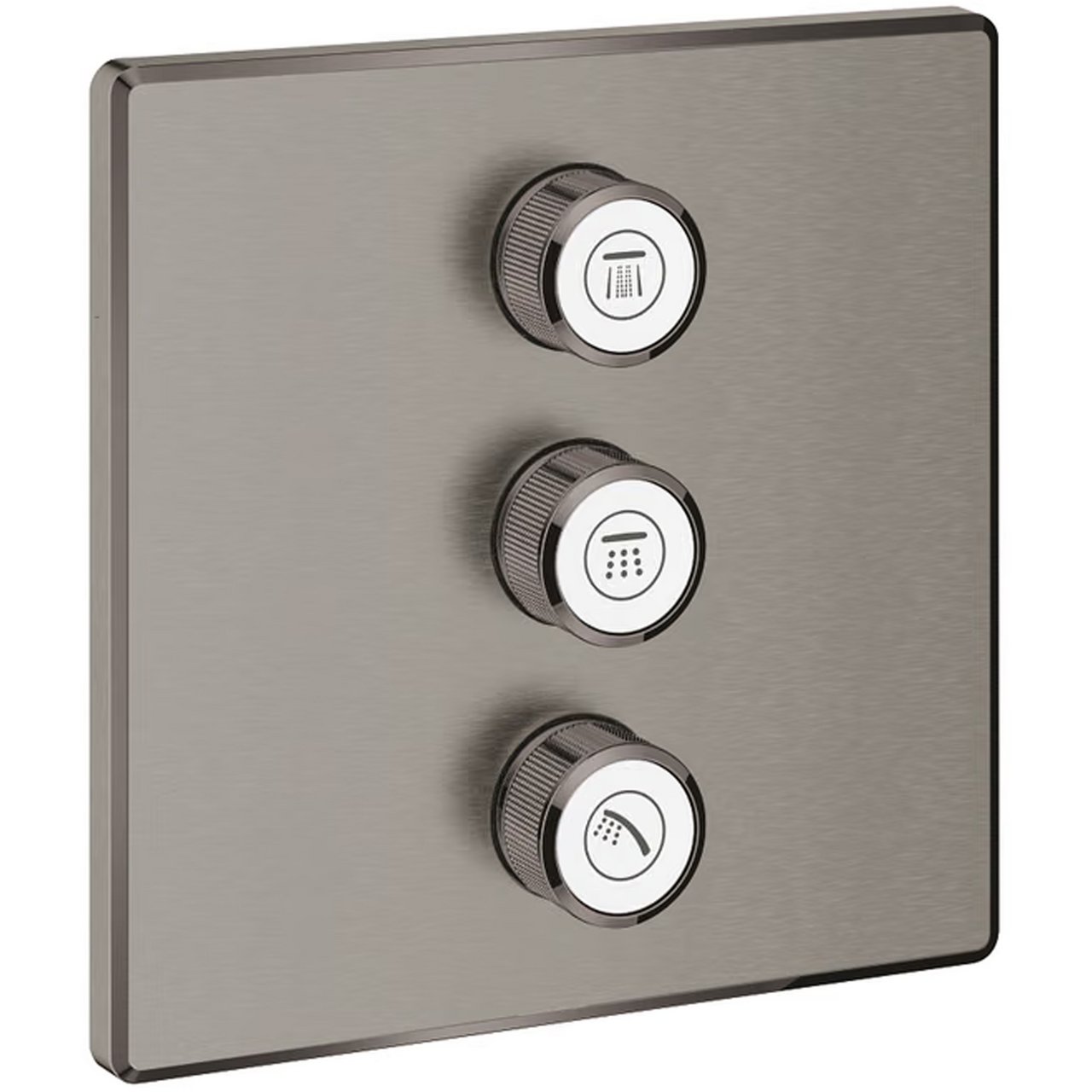 GROHE GROHTERM SMARTCONTROL TERMOSTAT TRIPLEVOLUME BØRSTET HARD GRAPHITE