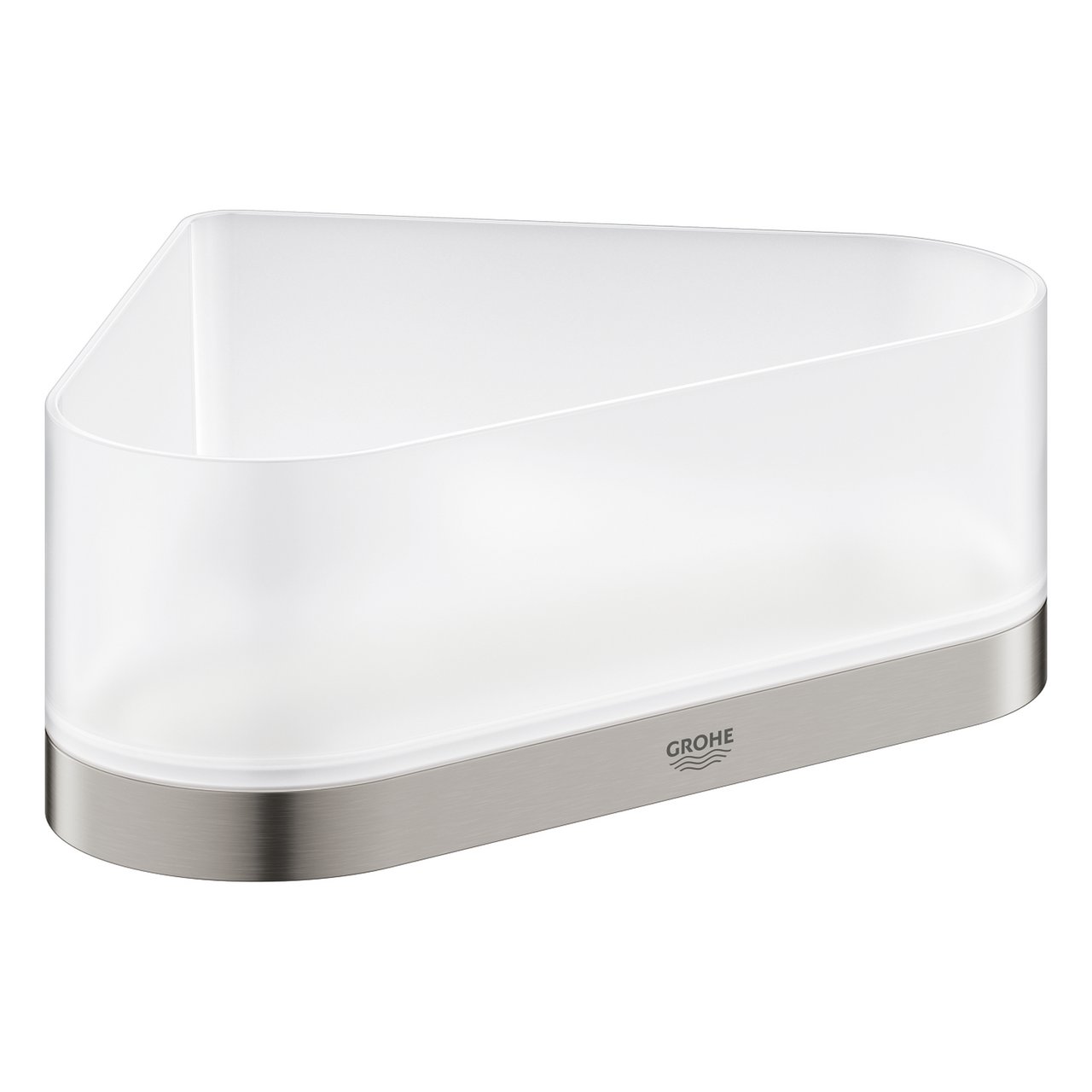 GROHE SELECTION DUSJHYLLE FOR HJØRNE SUPERSTEEL GROHE SELECTION DUSJHYLLE FOR HJØRNE SUPERSTEEL