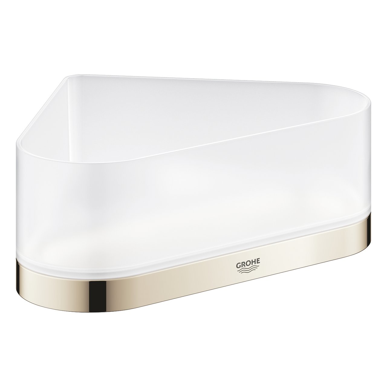 GROHE SELECTION DUSJHYLLE FOR HJØRNE POLERT NIKKEL GROHE SELECTION DUSJHYLLE FOR HJØRNE POLERT NIKKEL