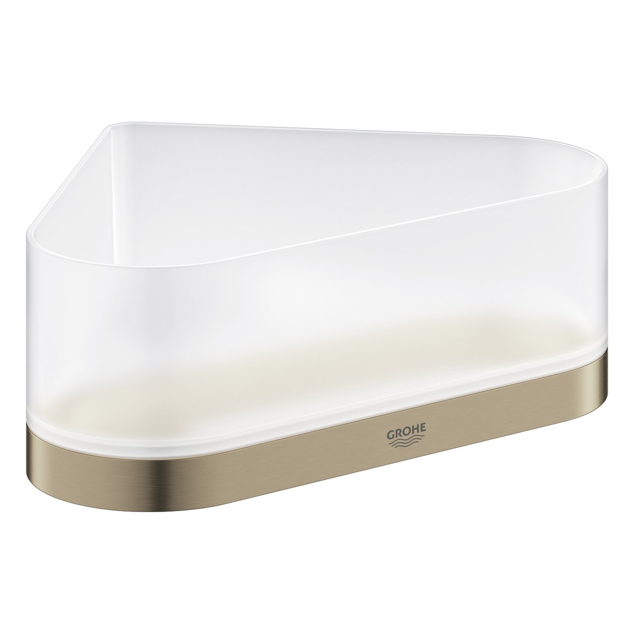 GROHE SELECTION DUSJHYLLE FOR HJØRNE MATT NIKKEL GROHE SELECTION DUSJHYLLE FOR HJØRNE MATT NIKKEL