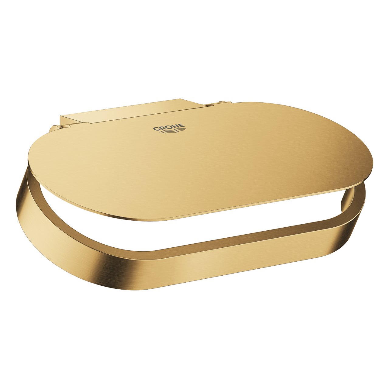 GROHE SELECTION TOALETTRULLHOLDER MED LOKK BØRSTET COOL SUNRISE GROHE SELECTION TOALETTRULLHOLDER MED LOKK BØRSTET COOL SUNRISE