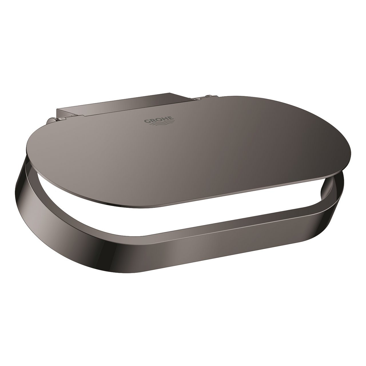 GROHE SELECTION TOALETTRULLHOLDER MED LOKK HARD GRAFITT