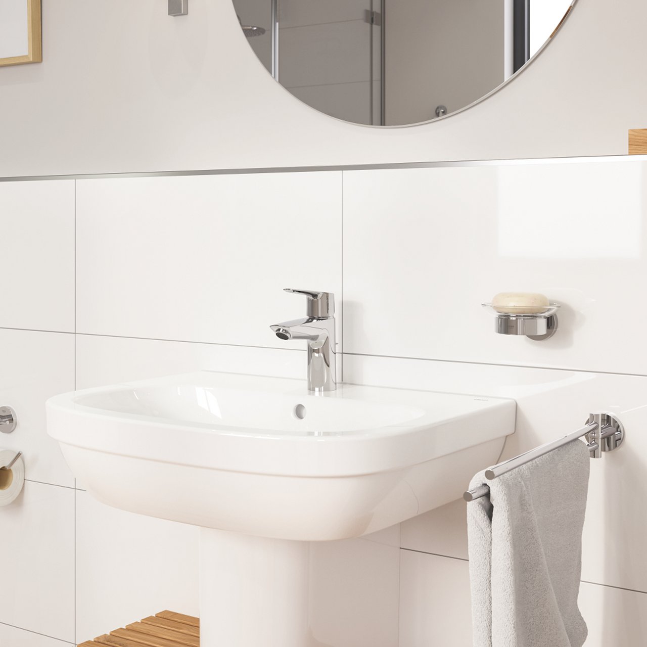 GROHE START S SERVANTBATTERI M/OPPLØFT KROM