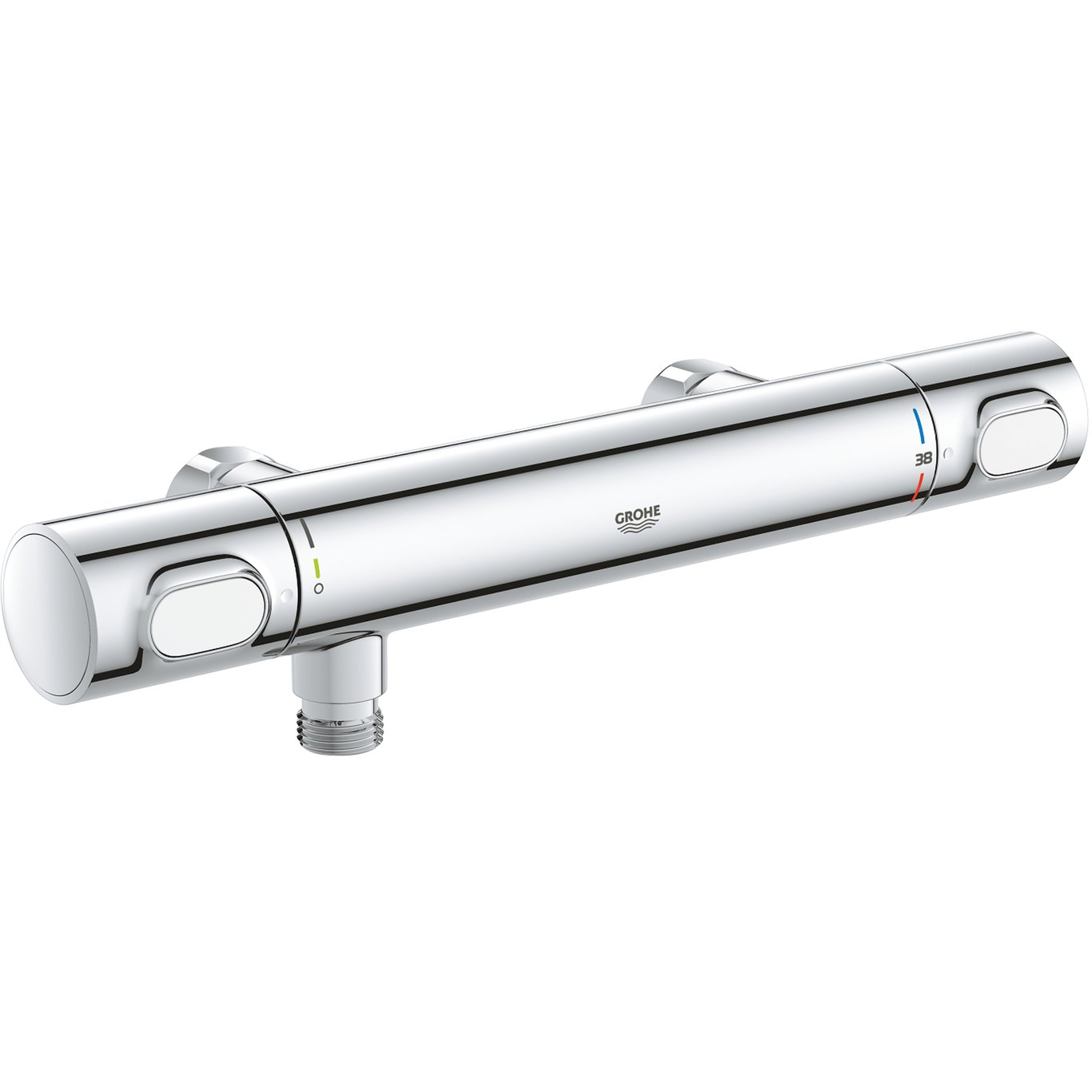GROHE PRECISION FLOW DUSJBATTERI KROM GROHE PRECISION FLOW DUSJBATTERI KROM