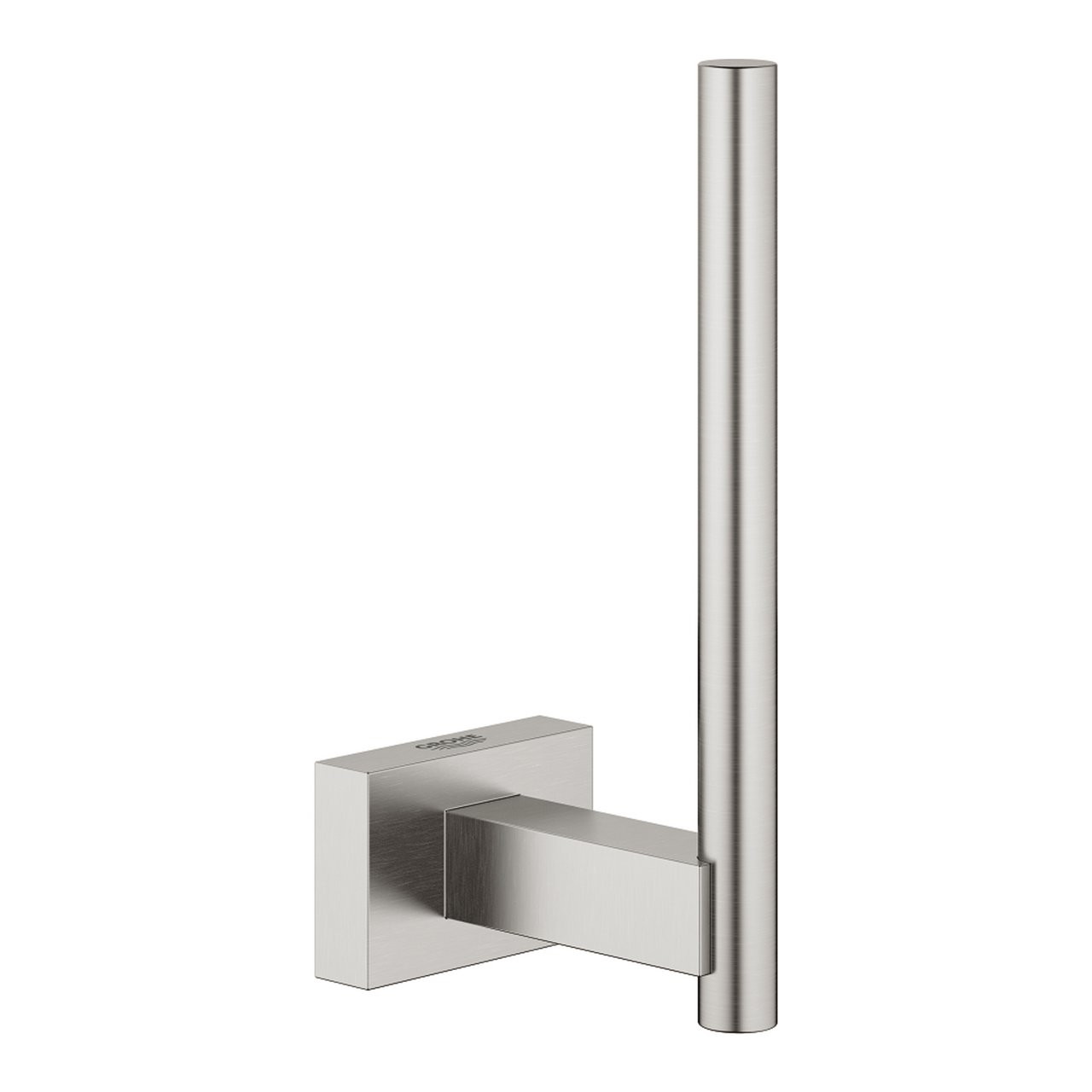 GROHE ESSENTIALS CUBE RESERVERULLHOLDER SUPERSTEEL GROHE ESSENTIALS CUBE RESERVERULLHOLDER SUPERSTEEL