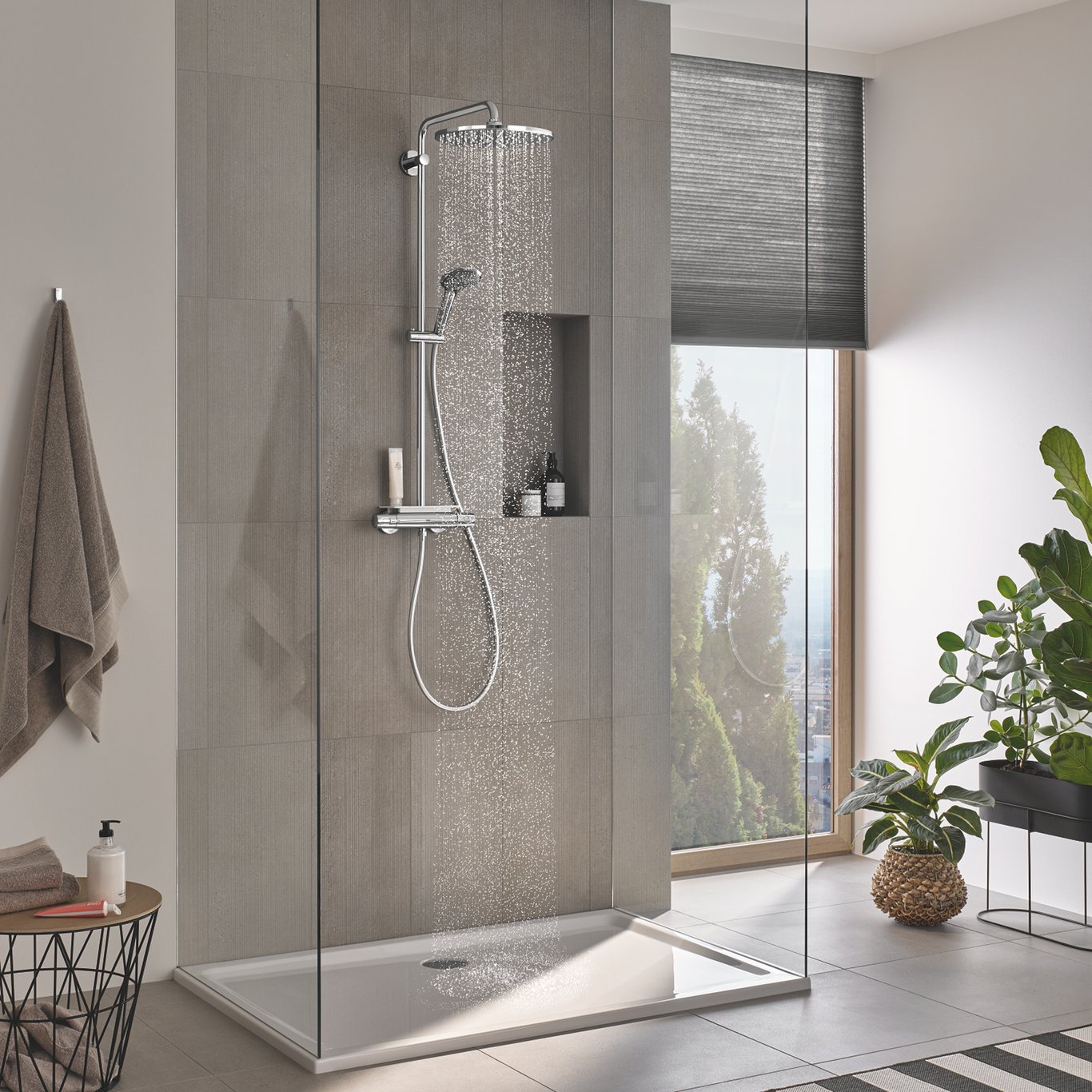 GROHE VITALIO JOY DUSJSYSTEM 310 M/SÅPESKÅL KROM GROHE VITALIO JOY DUSJSYSTEM 310 M/SÅPESKÅL KROM