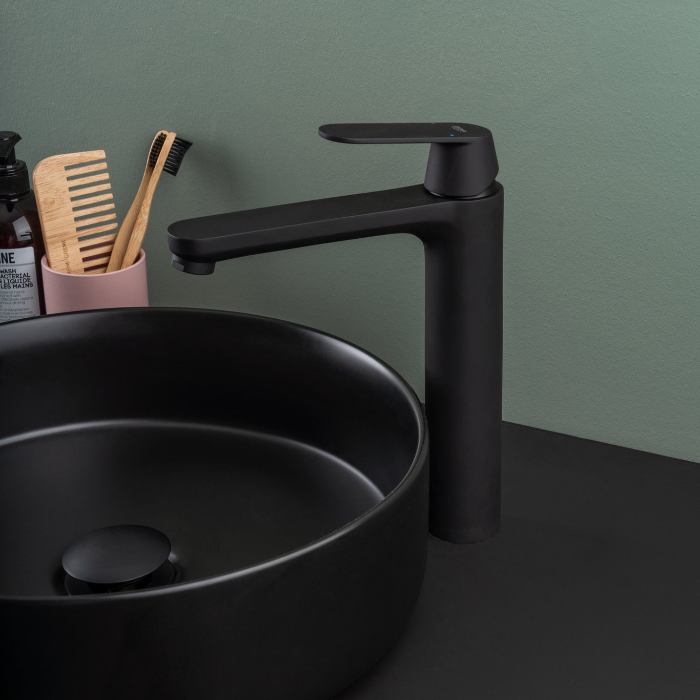 GROHE GET XL SERVANTBATTERI MATT SORT