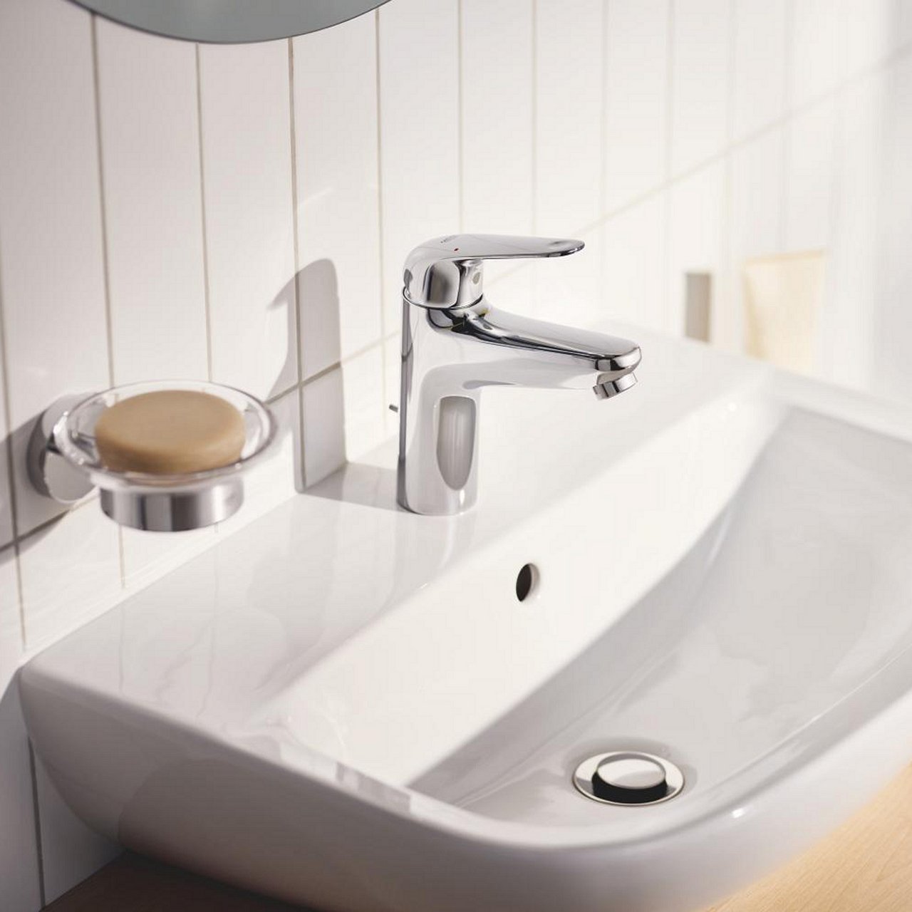 GROHE SWIFT S SERVANTBATTERI M/OPPLØFT KROM GROHE SWIFT S SERVANTBATTERI M/OPPLØFT KROM