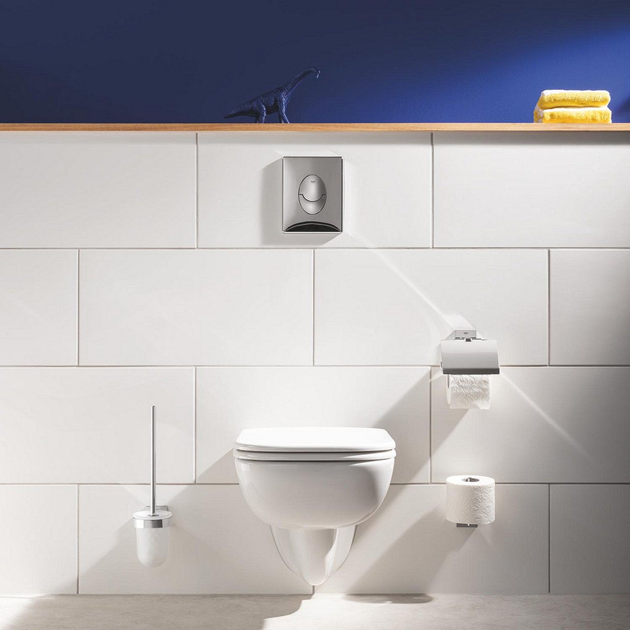 GROHE START CUBE TOALETTBØRSTE TIL VEGG KROM