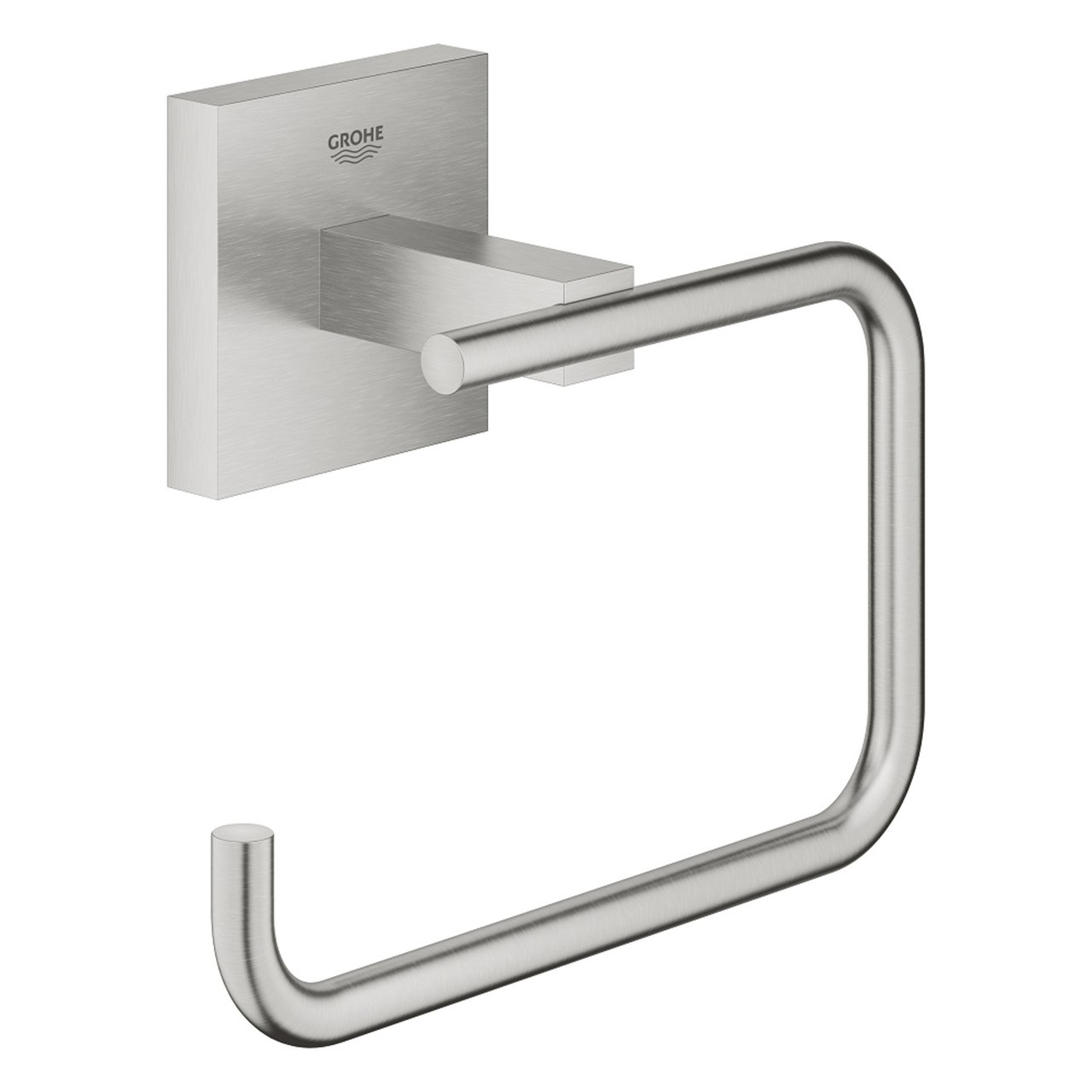 GROHE START CUBE TOALETTRULLHOLDER SUPERSTEEL GROHE START CUBE TOALETTRULLHOLDER SUPERSTEEL