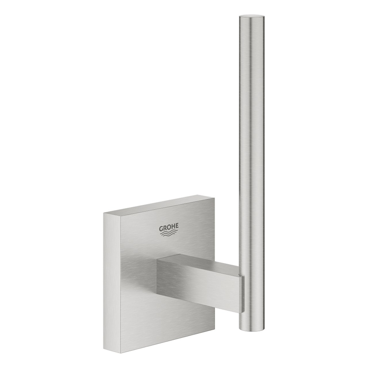 GROHE START CUBE RESERVERULLHOLDER SUPERSTEEL GROHE START CUBE RESERVERULLHOLDER SUPERSTEEL