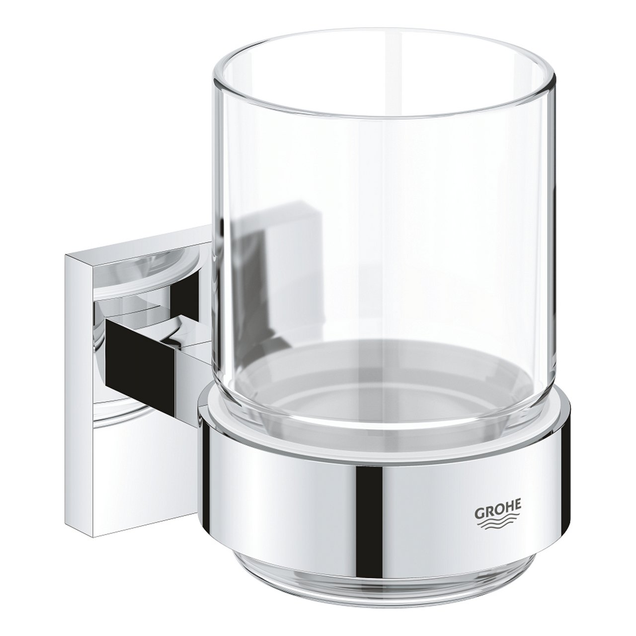 GROHE START CUBE GLASS MED HOLDER KROM GROHE START CUBE GLASS MED HOLDER KROM