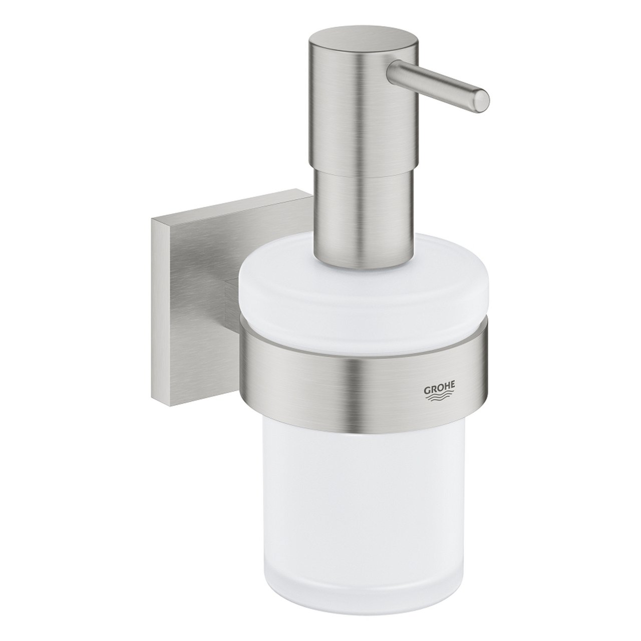 GROHE START CUBE SÅPEDISPENSER MED HOLDER SUPERSTEEL