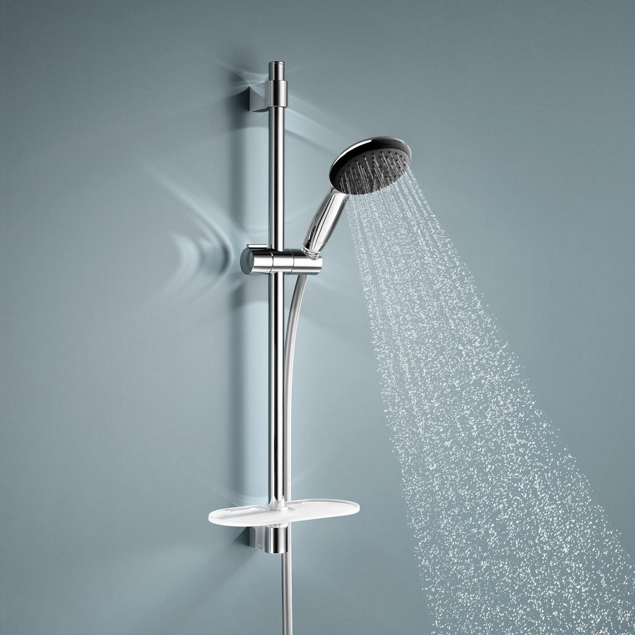 GROHE VITALIO START 110 II DUSJSETT 600 13,5L M/HYLLE KROM GROHE VITALIO START 110 II DUSJSETT 600 13,5L M/HYLLE KROM