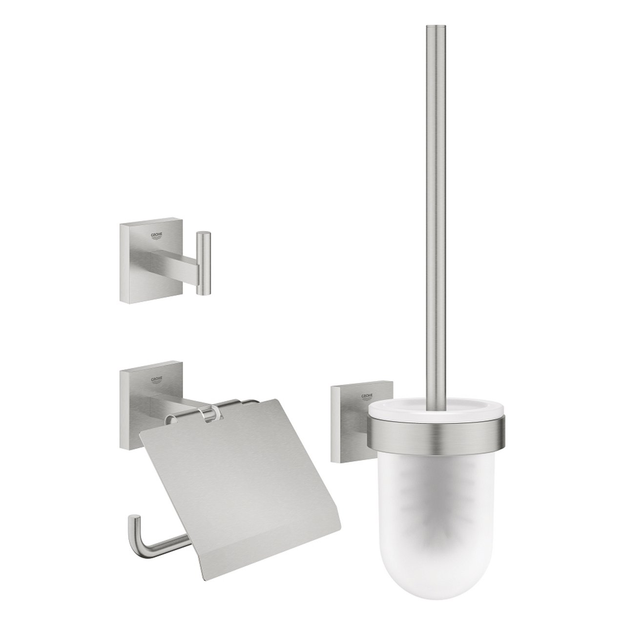 GROHE START CUBE TILBEHØRSSETT 3-IN-1 SUPERSTEEL GROHE START CUBE TILBEHØRSSETT 3-IN-1 SUPERSTEEL