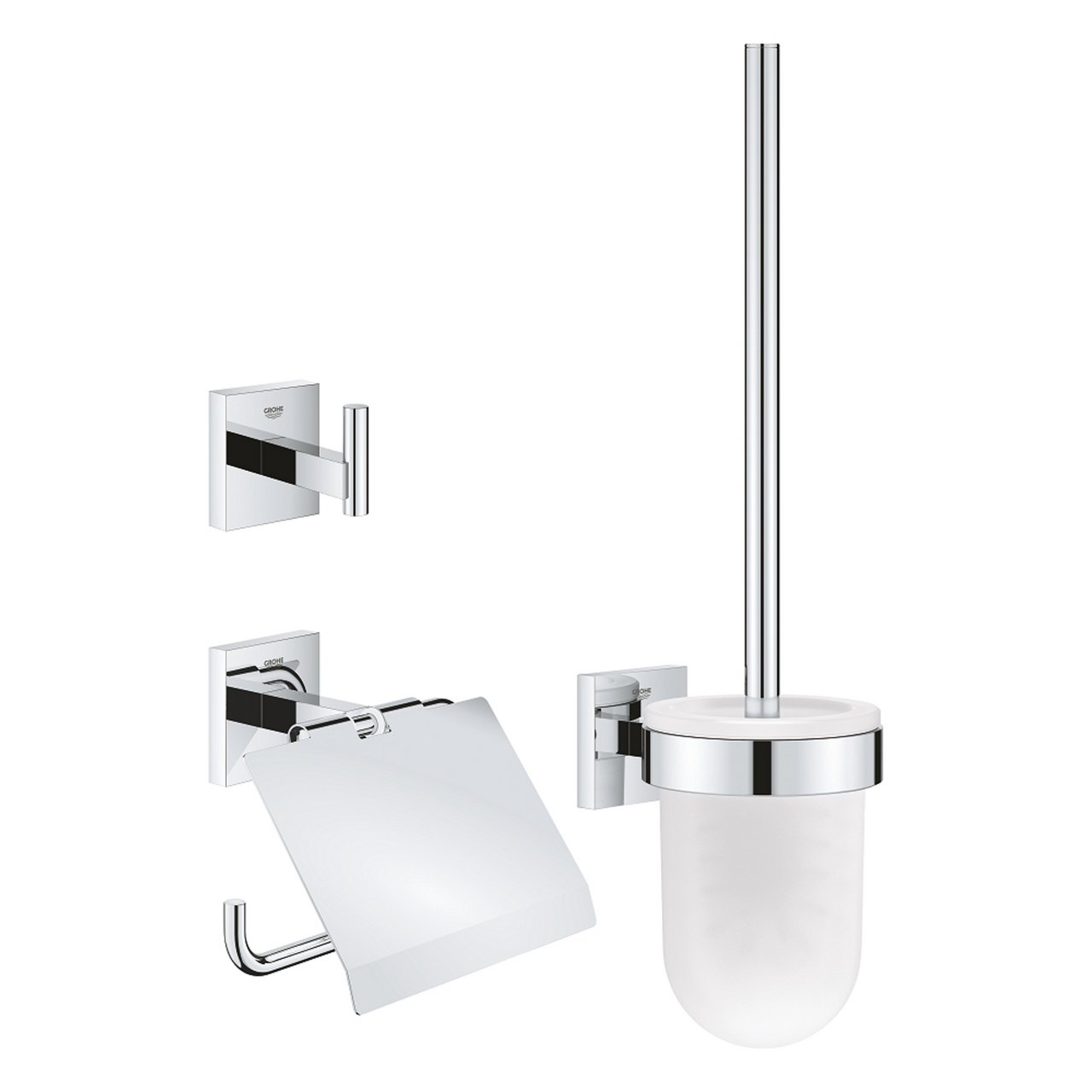 GROHE START CUBE TILBEHØRSSETT 3-IN-1 KROM GROHE START CUBE TILBEHØRSSETT 3-IN-1 KROM
