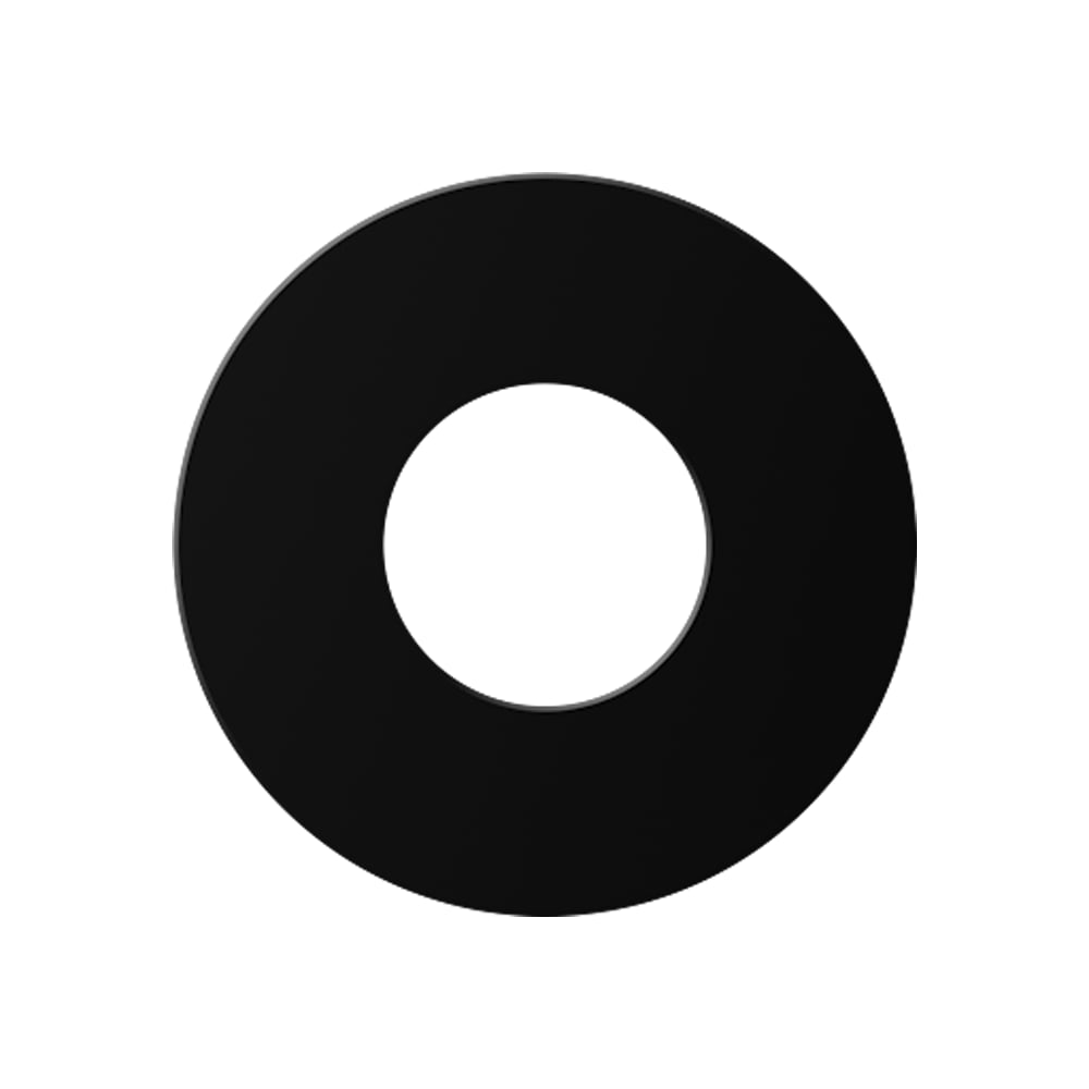 GROHE ROSETT MATT BLACK (KF) Ø70XH2MM GROHE ROSETT MATT BLACK (KF) Ø70XH2MM