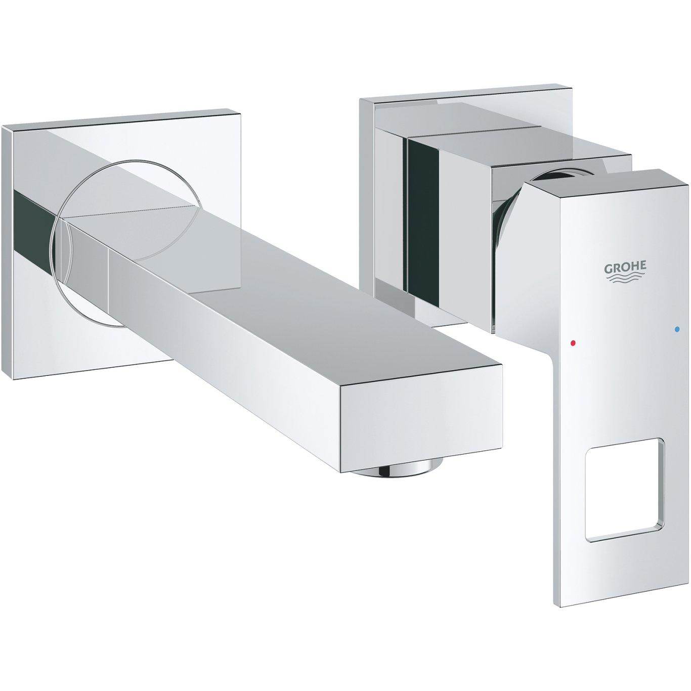 GROHE EUROCUBE 2-HULLS VEGGHENGT SERVANTBATTERI SMALL GROHE EUROCUBE 2-HULLS VEGGHENGT SERVANTBATTERI SMALL