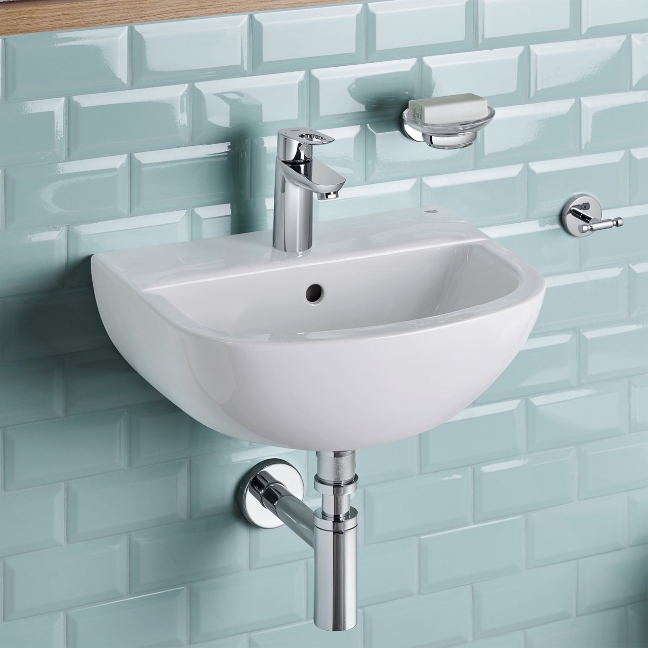 GROHE BAULOOP SERVANTARMATUR M/OPPLØFTVENTIL GROHE BAULOOP SERVANTARMATUR M/OPPLØFTVENTIL