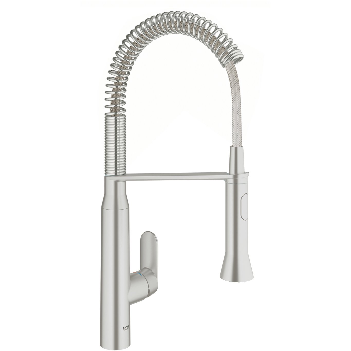 GROHE K7 KJØKKENARMATUR MEDIUM M/UTTREKKBAR TUT SUPERSTEEL GROHE K7 KJØKKENARMATUR MEDIUM M/UTTREKKBAR TUT SUPERSTEEL