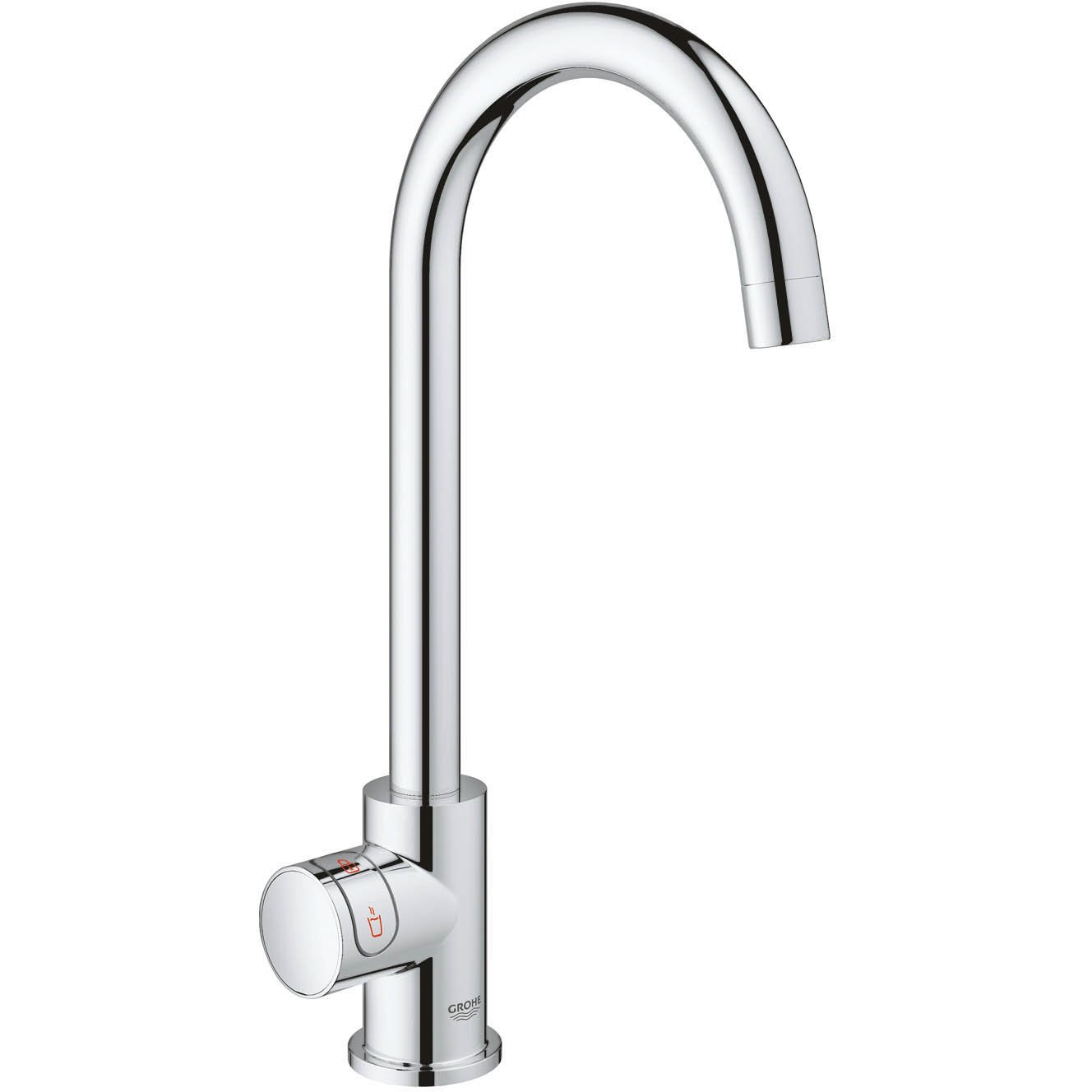 GROHE RED 2 MONO KJØKKENARMATUR M/C-TUT L, KROM GROHE RED 2 MONO KJØKKENARMATUR M/C-TUT L, KROM