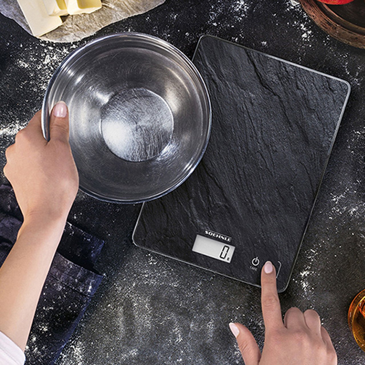 SOENHLE KJØKKENVEKT SOEHNLE PAGE COMPACT 300 5KG, SVART